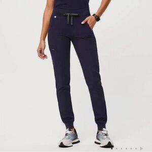 🩺FIGS🩺 Navy Zamora Tall Jogger Scrub Pant